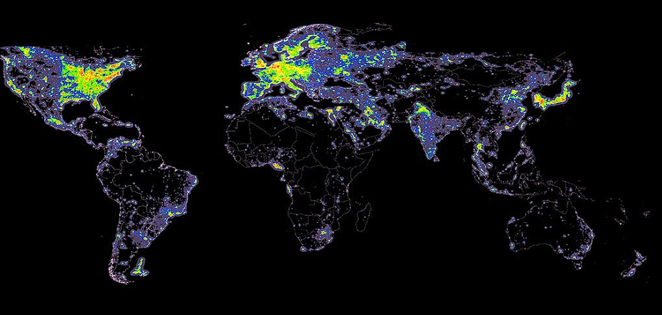 lesbellehistoires.info_POLLUTIONLUMINEUSE_monde